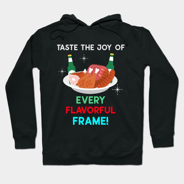 Food bloggers flavor frame Hoodie by Hermit-Appeal